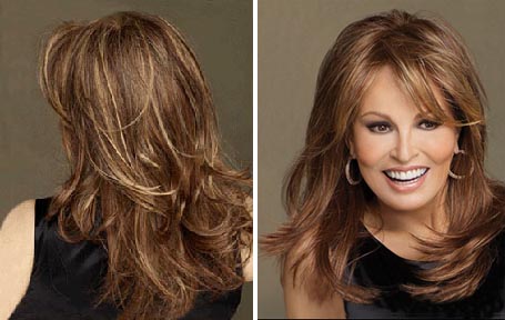 Raquel Welch Brunette Wig